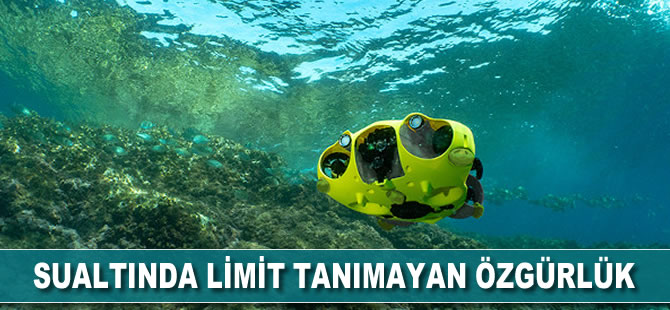 Sualtında limit tanımayan özgürlük