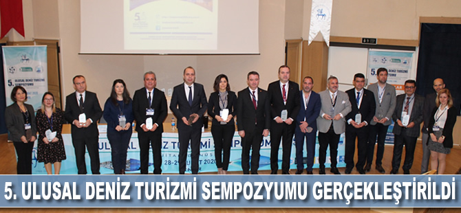 5. Ulusal Deniz Turizmi Sempozyumu gerçekleştirildi