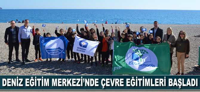Deniz Eğitim Merkezi’nde çevre eğitimleri başladı