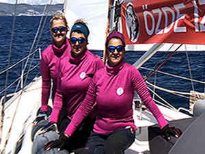 Kadın denizciler Boğaz’da buluşuyor