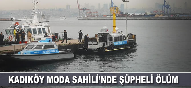 Kadıköy Moda Sahili'nde şüpheli ölüm
