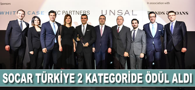 SOCAR Türkiye, iki kategoride ödül aldı
