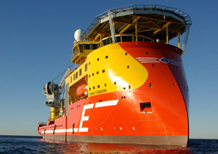 Viking Poseidon gemisi teslim edildi