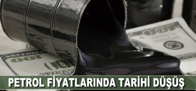 Petrol fiyatlarında tarihi düşüş