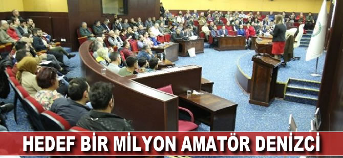 Hedef bir milyon amatör denizci