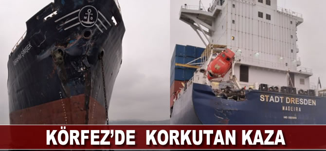 Körfez'de korkutan kaza