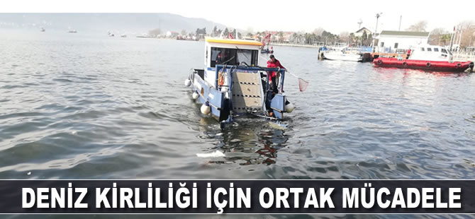 Deniz kirliliği için ortak mücadele