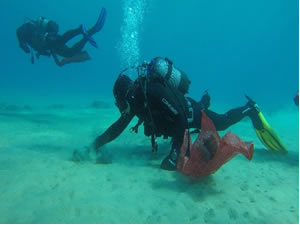 Denizin dibinden çıkanlar şok etti