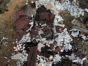 Şile’deki çevre katliamı havadan görüntülendi