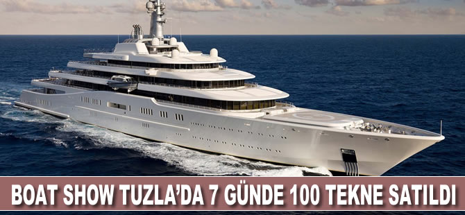 Boat Show Tuzla'da 7 Günde 100 Tekne Satıldı