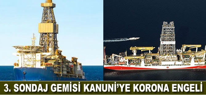 Sondaj Gemisi Kanuni’ye korona engeli