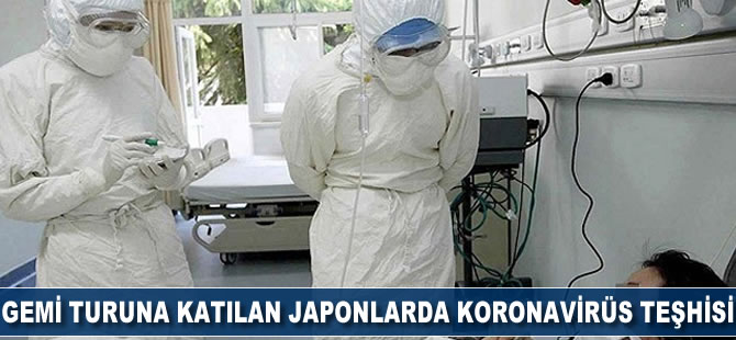 Gemi turuna katılan Japonlarda koronavirüs teşhisi