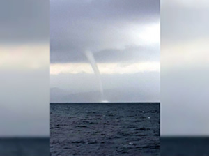 İskenderun Körfezi'nde art arda hortum çıktı