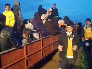 KKTC'de 175 Suriyeli mülteciyi taşıyan tekne yan yattı