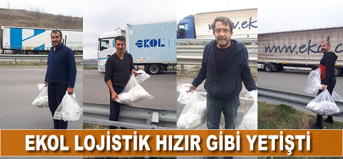 Ekol Lojistik, sınır kapılarında mağdur olan sürücülere hızır gibi yetişti