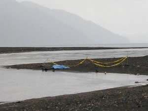 Balık tutarken üzerine yıldırım düştü