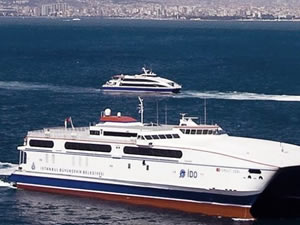 Şehirler arası deniz ulaşımı durduruldu