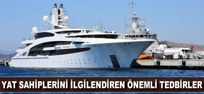Yat sahiplerini ilgilendiren önemli tedbirler