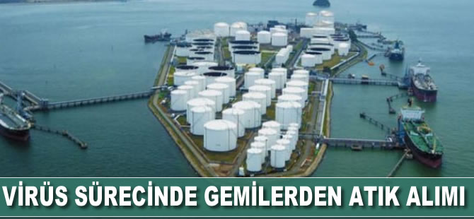 Koronavirüs sürecinde gemilerden atık alımı