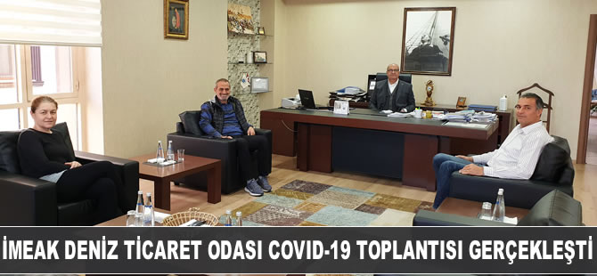 İMEAK Deniz Ticaret Odası Covid-19 toplantısı gerçekleşti