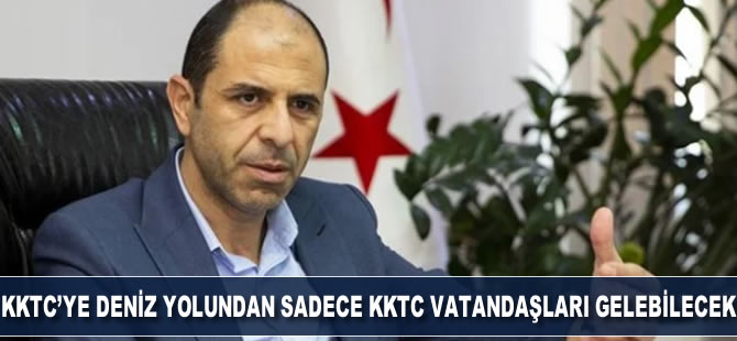 KKTC'ye deniz yolundan sadece KKTC vatandaşları gelebilecek