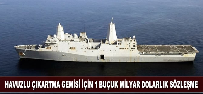 Huntington Ingalls Industries,  Havuzlu Çıkartma Gemisi ile yeni bir sözleşme imzaladı