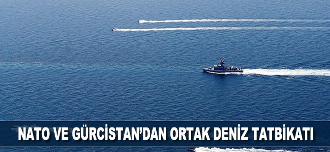 NATO ve Gürcistan'dan ortak deniz tatbikatı