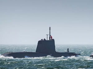 Kraliyet Donanması'nın nükleer yetenekli platformu deniz testlerinde