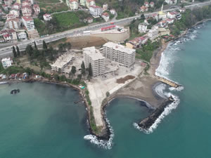 Ordu’da yıkılan gökdelen alanı halka açılıyor