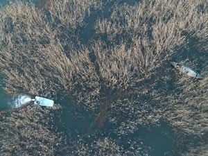 Beyşehir Gölü’nde yasa dışı avlanmaya karşı drone ile sıkı takip