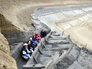 Sırbistan'da kömür madeninde Roma döneminden kalma gemi enkazları bulundu