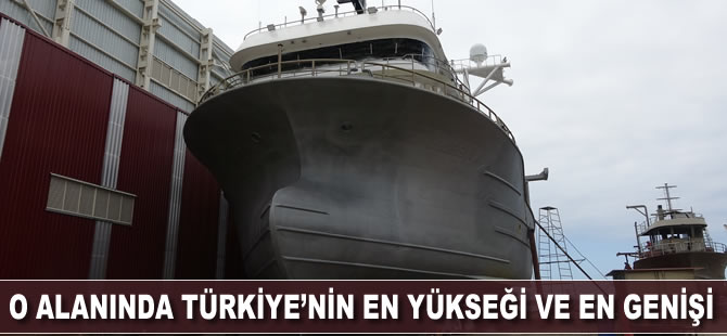 O alanında Türkiye'nin en yükseği ve en genişi