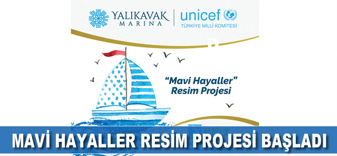 Mavi Hayaller resim projesi  başladı