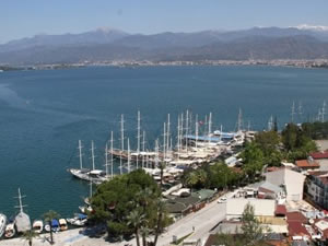 Fethiye’de yasağın ardından sahiller boş kaldı