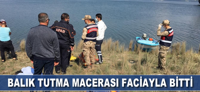 Balık tutma macerası faciayla bitti