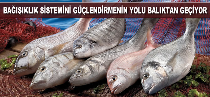 Bağışıklık sistemini güçlendirmenin yolu balıktan geçiyor