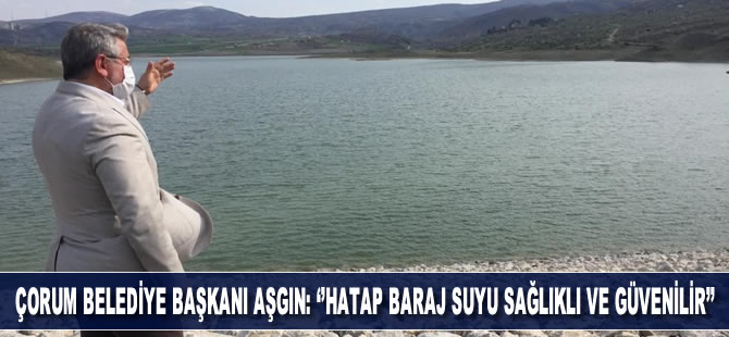 Başkan Aşgın, “Hemşehrilerimizin gönül rahatlığı ile evdeki musluklarından su içebilirler”