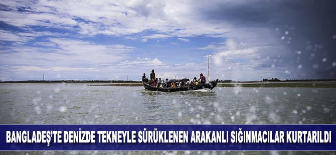Bangladeş'te haftalardır denizde tekneyle sürüklenen 382 Arakanlı sığınmacı kurtarıldı