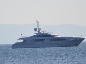 Lüks yata sahil güvenlik uyarısı