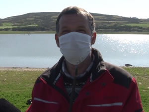 Sazlıbosna gölü'nde yasağa rağmen balık tuttular