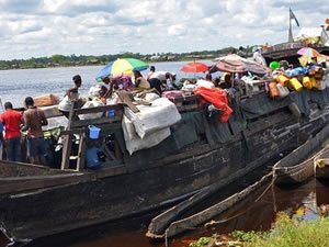 Kongo Demokratik Cumhuriyeti'nde tekne battı