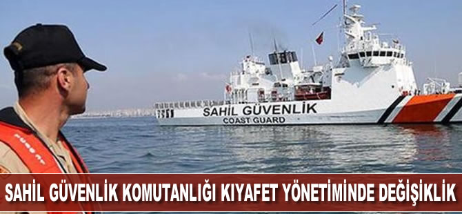 Sahil Güvenlik Komutanlığı kıyafet yönetmeliğinde değişiklik