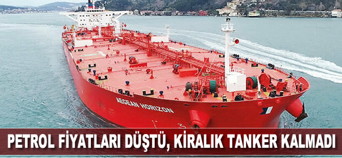 Petrol fiyatları düştü, kiralık tanker kalmadı!