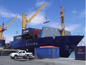 Tunus-Libya yeni deniz ticaret yolunda ilk gemi yola çıktı