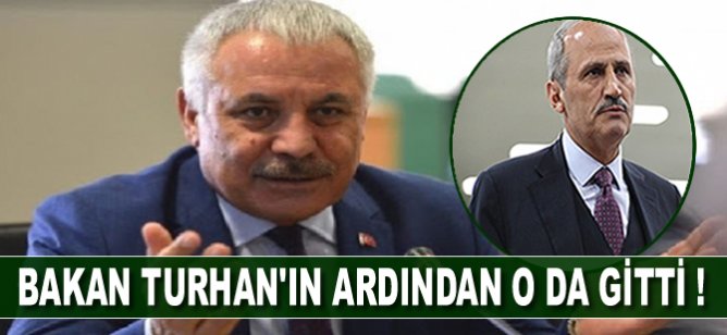 Bakan Turhan'ın ardından o da gitti! Kanal İstanbul tartışmalarının odağındaydı...