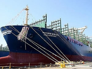 Hyundai, dünyanın en büyük konteyner gemisini isimlendirdi