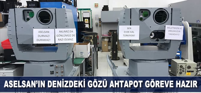 ASELSAN'ın denizdeki gözü Ahtapot göreve hazır