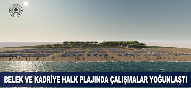 Antalya'da 5 yıldızlı iki halk plajında ücretsiz hizmet verilecek