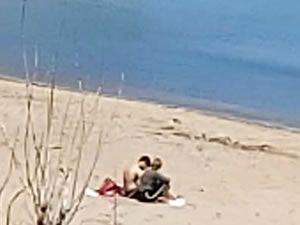 Denize girenlere bin 150’şer lira para cezası