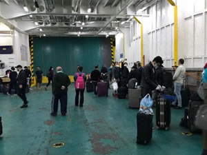 Türk gemi çalışanları, 58 gün sonra ailelerine kavuştu